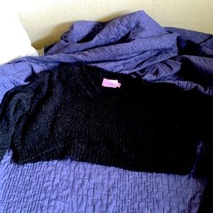 sweet & sinful New York crop top sweater